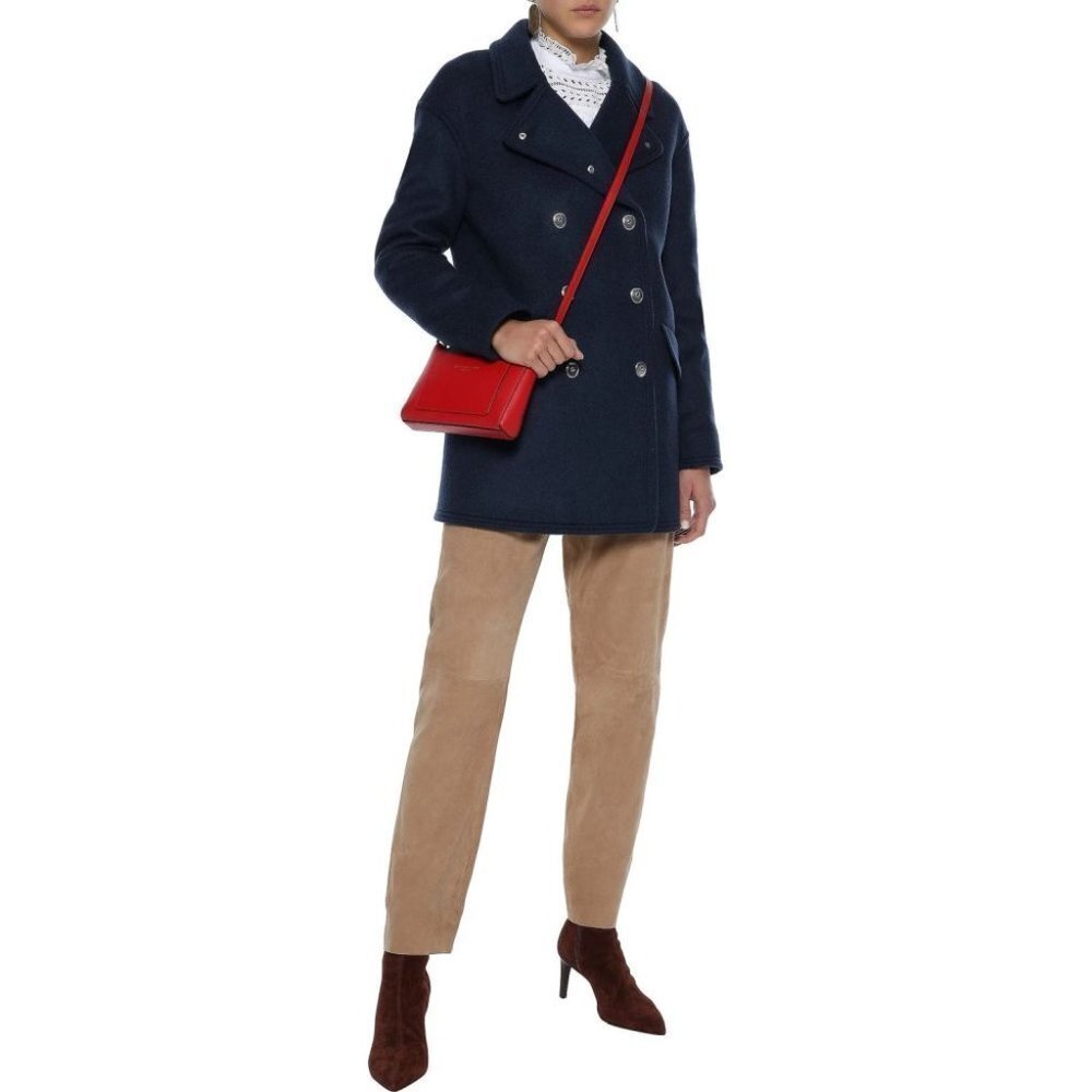 Sonia Rykiel Navy Pea Coat